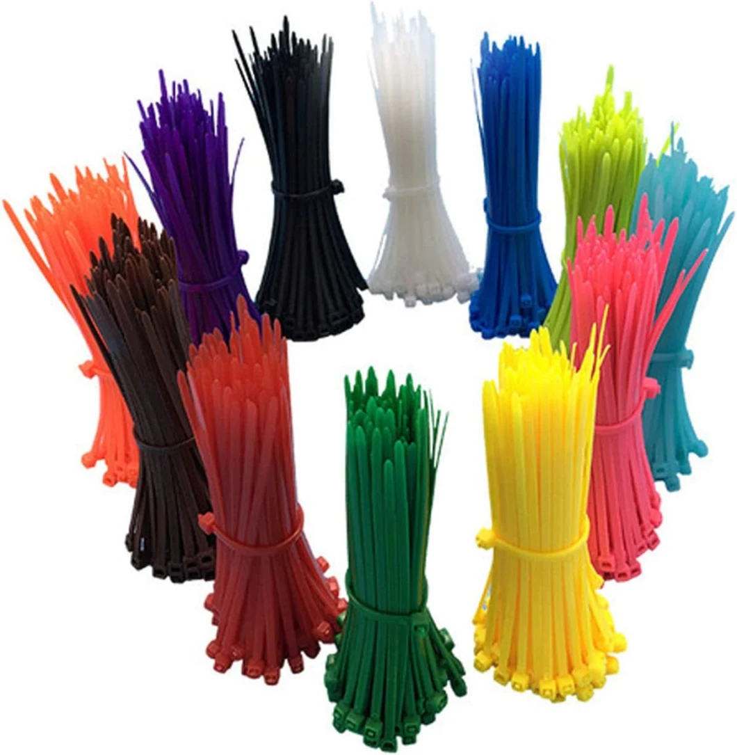 Self Locking Nylon Tie Super Heavy Wire Color Soft Release Self-Locking Plastic Cable Tie Nylon Cable Tie